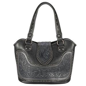 Montana West Tooling Concealed Carry Collection Handbag